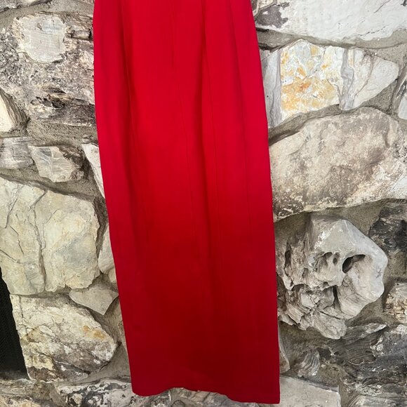 Studio Lexi Leyla Red Maxi Formal dress - Picture 8 of 8
